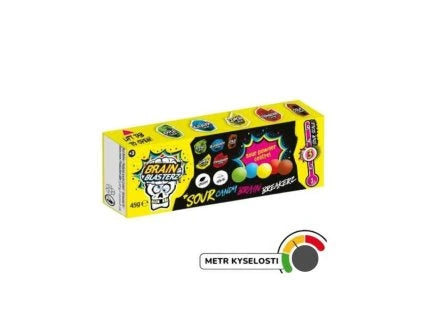 BRAIN BLASTERZ SOUR CANDY BRAIN BREAKERS LEVEL 3 SOUR 45G PAK