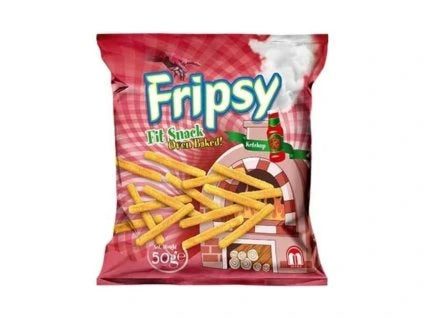 MAKS CRISPY FRIPSY KETCHUP FLAVOUR 50G MKD