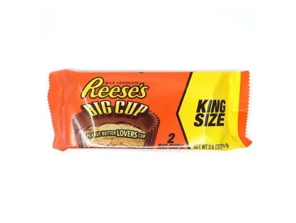 REESE'S 2 BIG CUP KING SIZE 79G USA