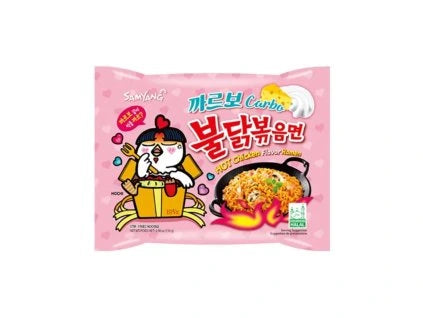 SAMYANG BULDAK CARBONARA CHICKEN FLAVOR SPICY 130G KOR