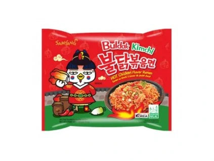 SAMYANG BULDAK KIMCHI CHICKEN FLAVOR SPICY 135G KOR