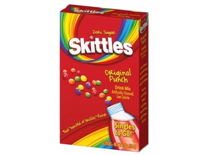 SKITTLES SINGLES TO GO ORIGINAL PUNCH 2,58G USA